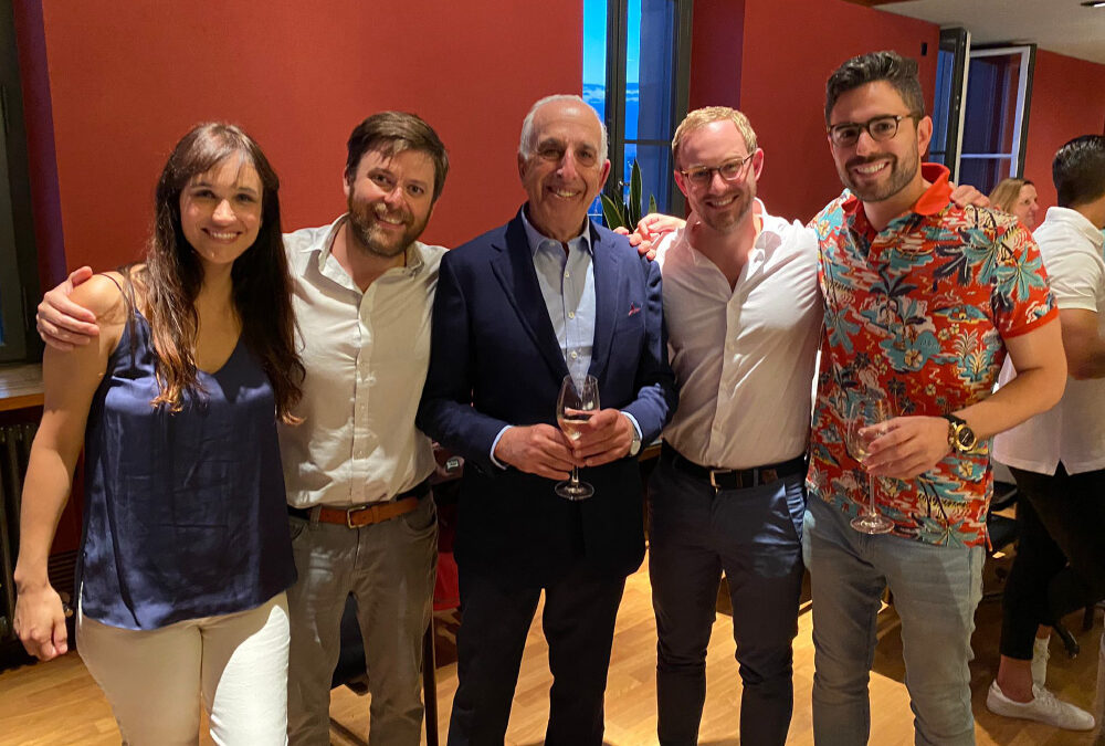 Visit and meeting of Dr. Jaime Charad (President of  Apolonia Foundation) with graduate students and professors from the graduate program in Reconstructive Dentistry at the University of Zurich