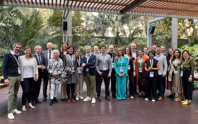 Almuerzo en agradecimiento a consejeros internacionales de la Fundación